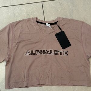 Alphalete Women's dusty pink top